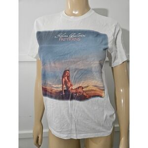 Kelsea Ballerini Patterns Album Concert T Shirt White Graphic Print Size M